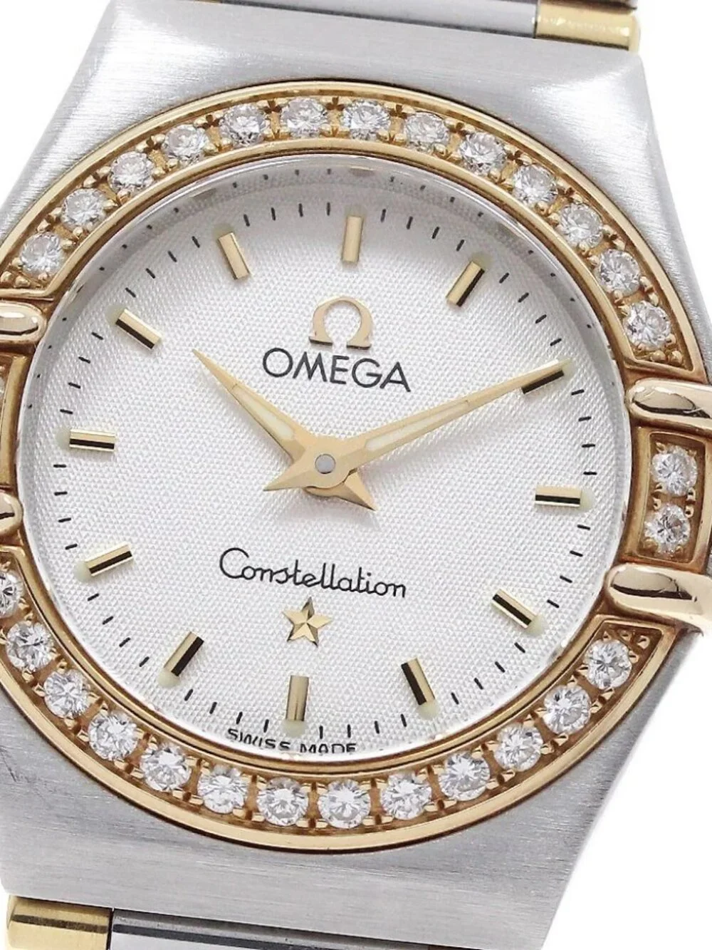 OMEGA Constellation Mini 1367.30 Diamond Bezel Quartz Ladies Watch_943752